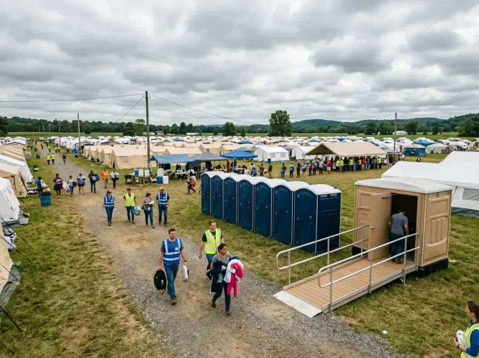 disaster-relief-camp-restrooms-010 — frequently asked questions, Dumpster & Portable Bathrooms Rental in Driggs, ID